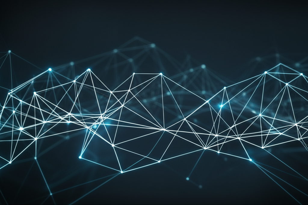 Abstract global business connections